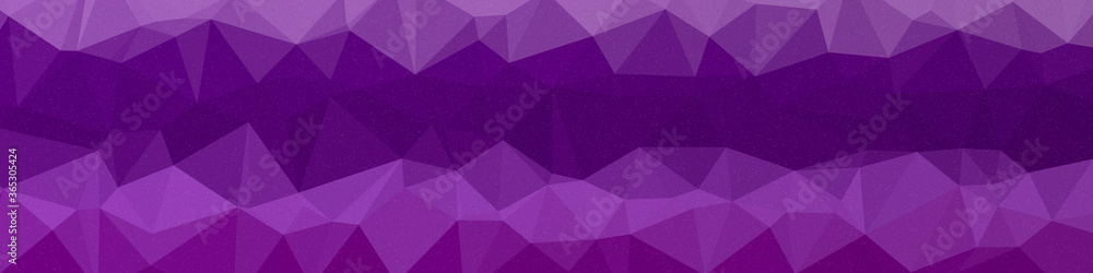 Obraz premium Purple color Abstract color Low-Polygones Generative Art background illustration