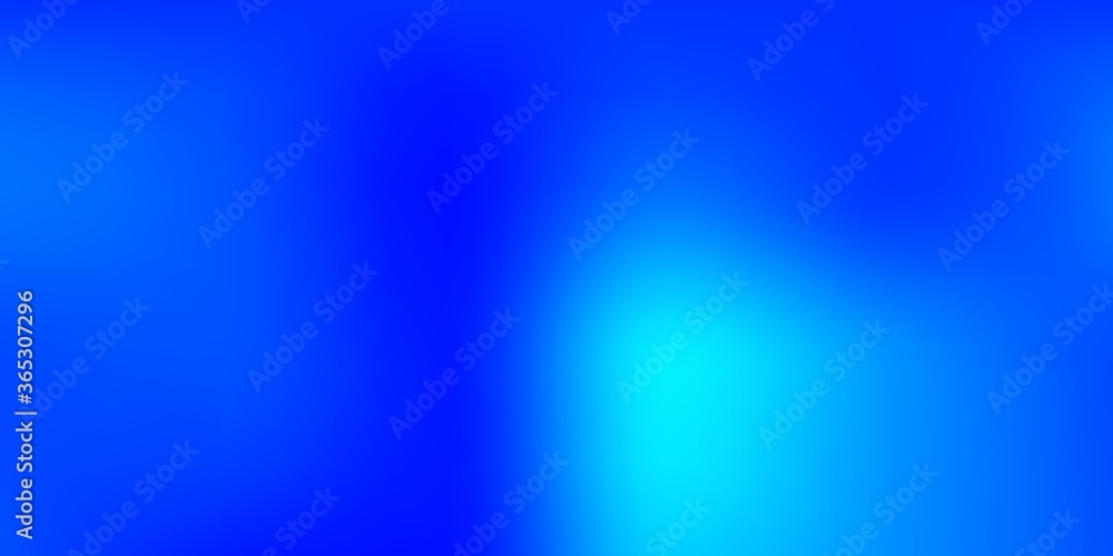 Light BLUE vector abstract blur drawing.