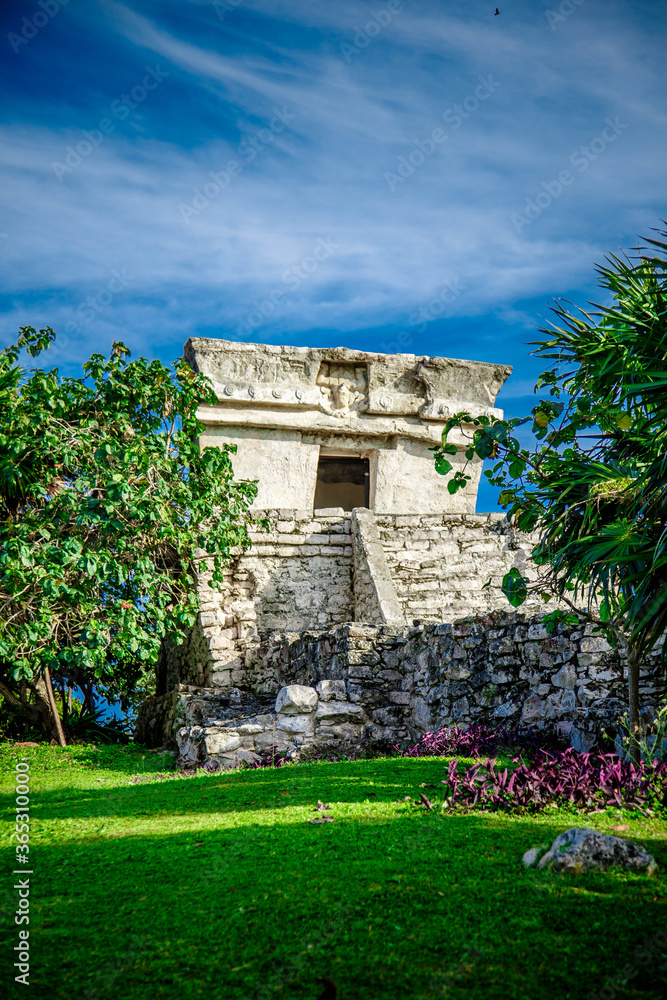 Tulum maya ruins, southern Mexico.
