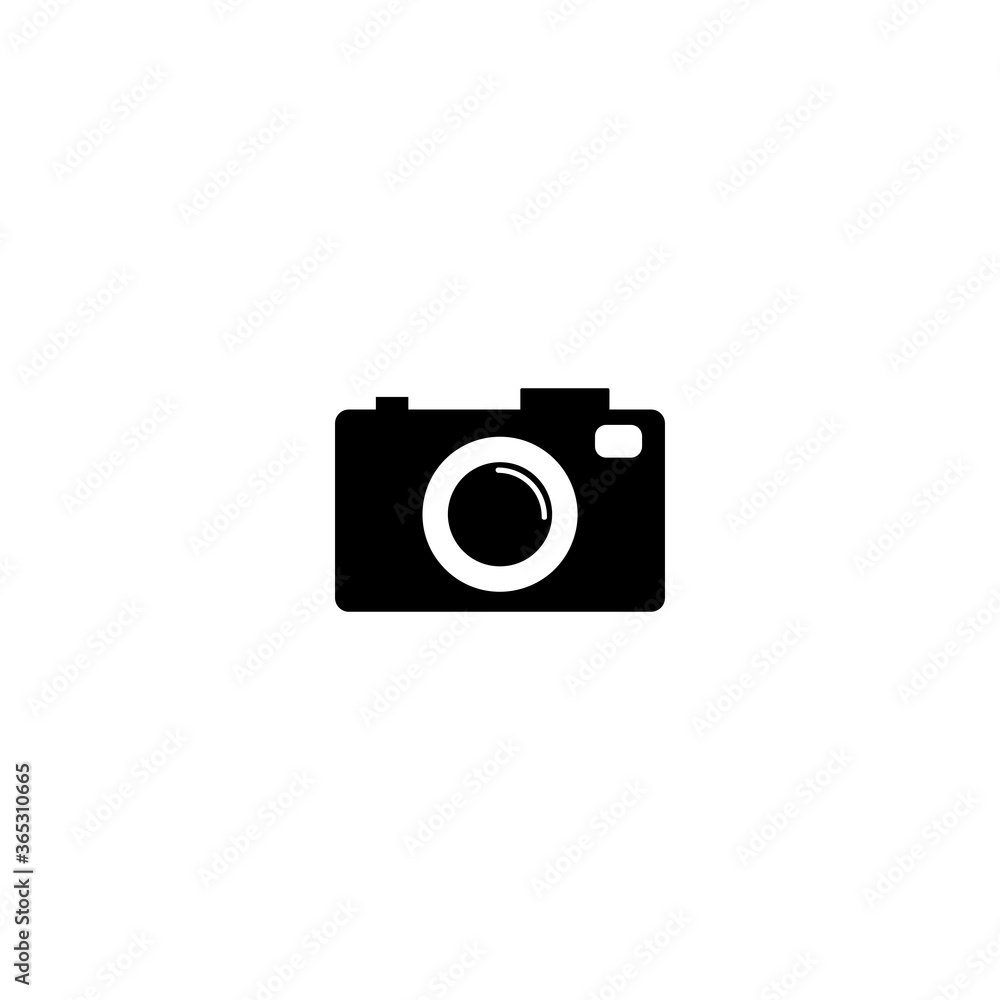 camera vector icon symbol illustrations isolated white background