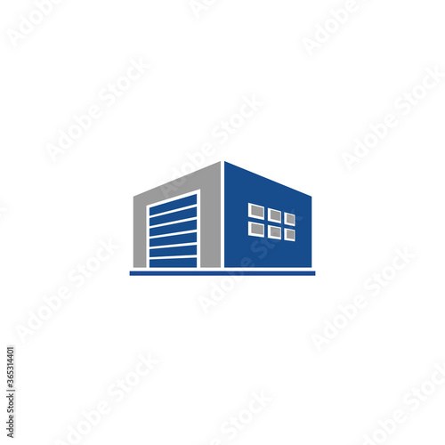 Self Storage and Safe Deposit Box logo / icon design