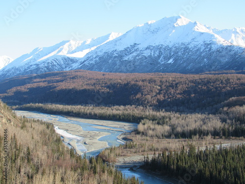 FROM PALMER TO GLENNALLEN, ALASKA