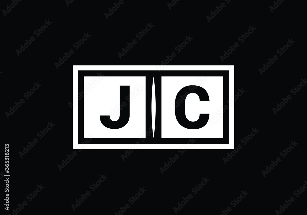 J C Initial Letter Logo design, Graphic Alphabet Symbol for Corporate Business Identity J C Initial Letter Logo design, Graphic Alphabet Symbol for Corporate Business Identity