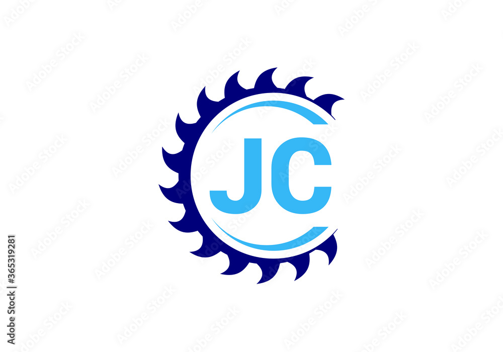 J C Initial Letter Logo design, Graphic Alphabet Symbol for Corporate Business Identity J C Initial Letter Logo design, Graphic Alphabet Symbol for Corporate Business Identity