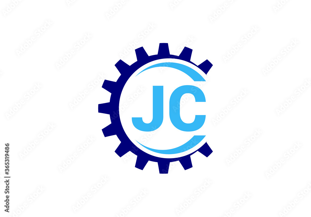 J C Initial Letter Logo design, Graphic Alphabet Symbol for Corporate Business Identity J C Initial Letter Logo design, Graphic Alphabet Symbol for Corporate Business Identity