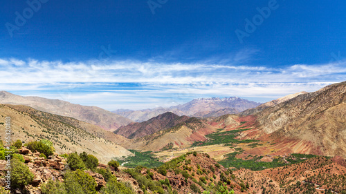 Morocco. Mountain landscape. Panorama
