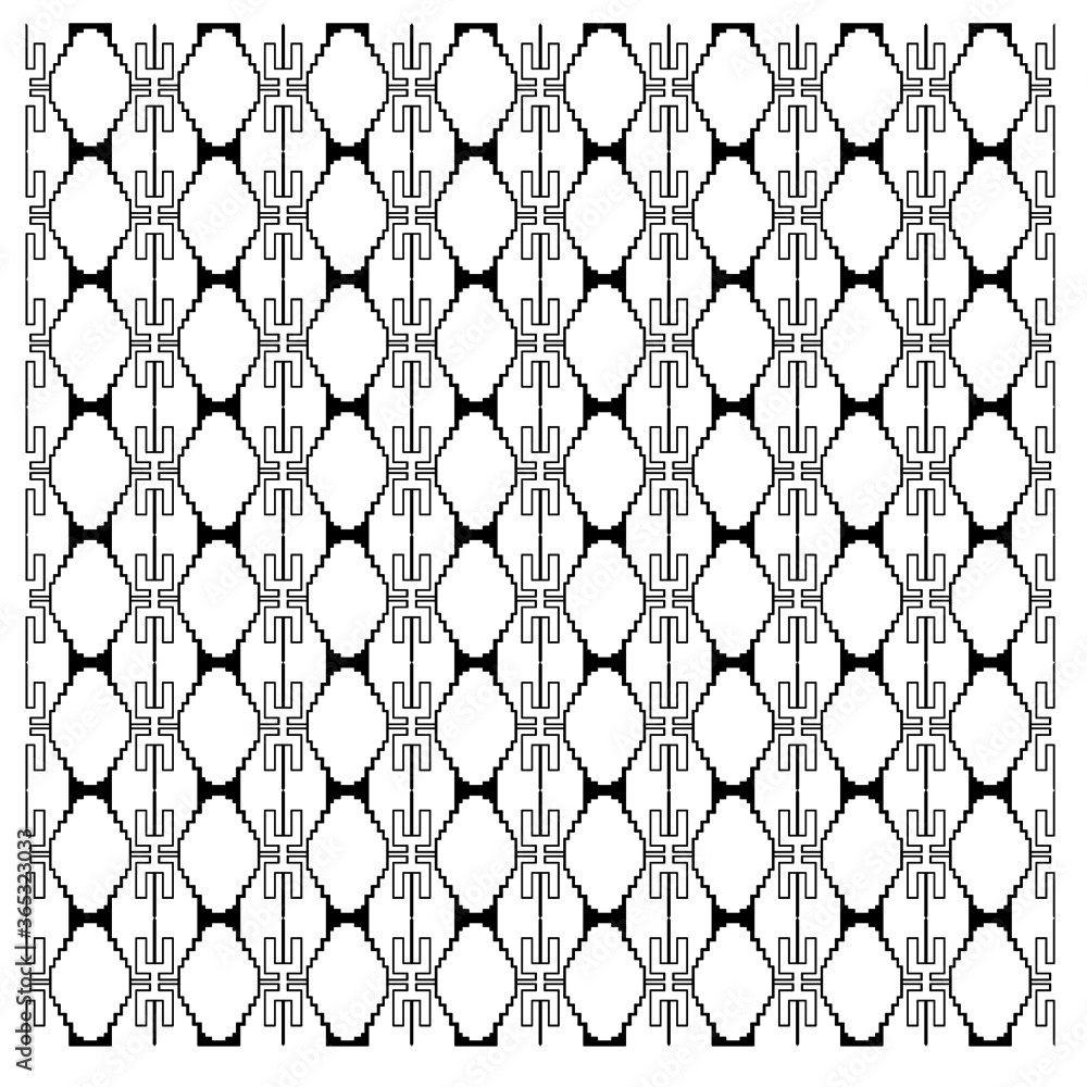 Fototapeta premium Luxury design Ornaments, aztecs pattern texture