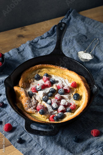 Homemade Baked Dutch Baby Pancake