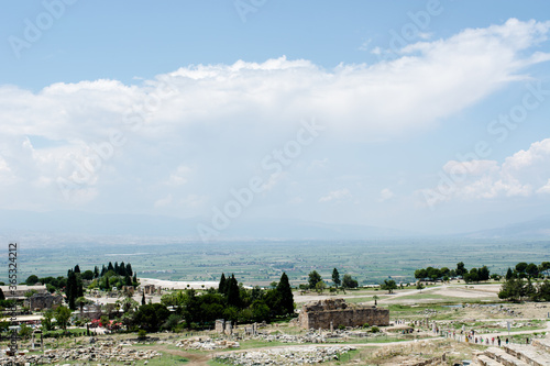 Turke# Pamukkale#white limestone terraces