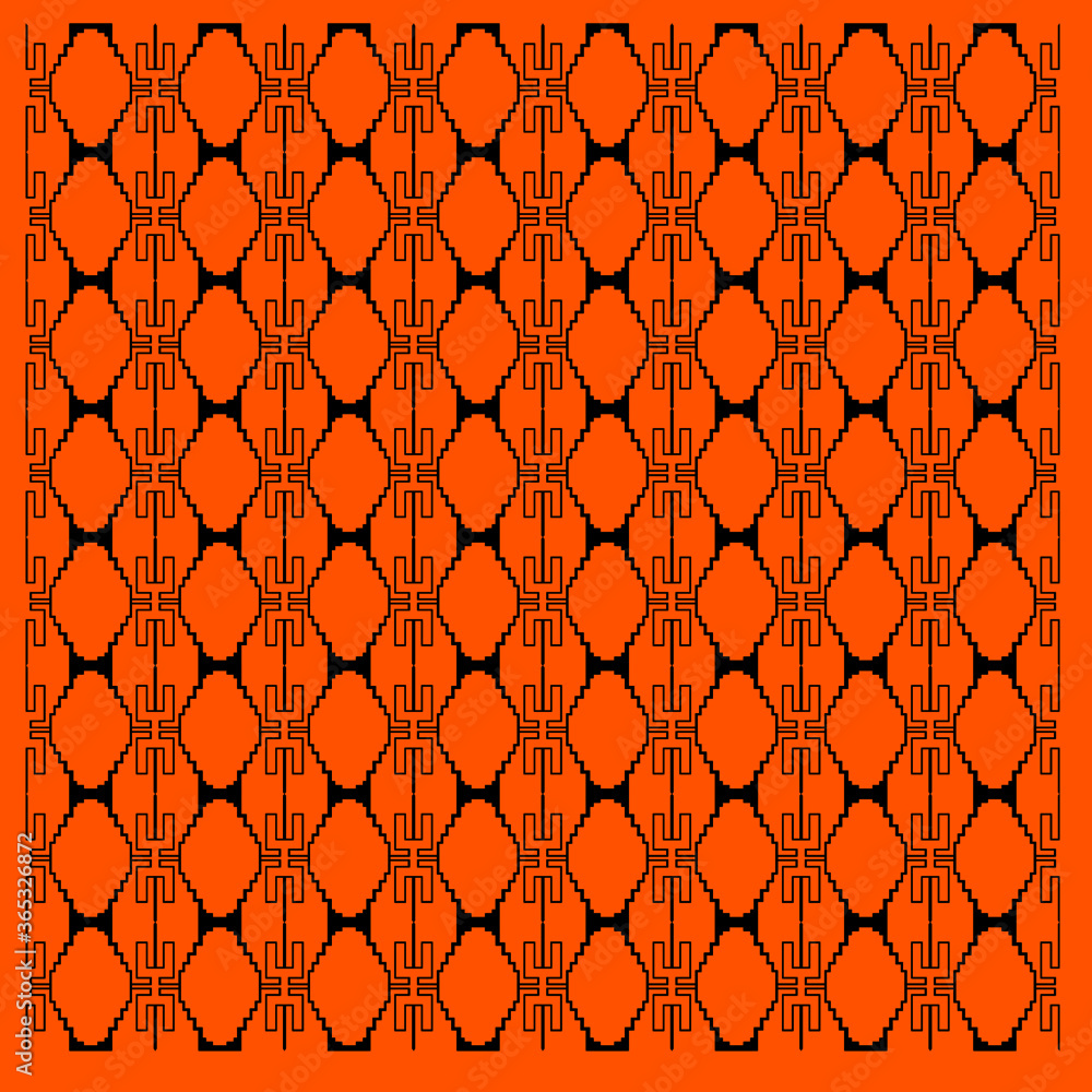 Fototapeta premium Luxury design Ornaments, aztecs colorful pattern, texture