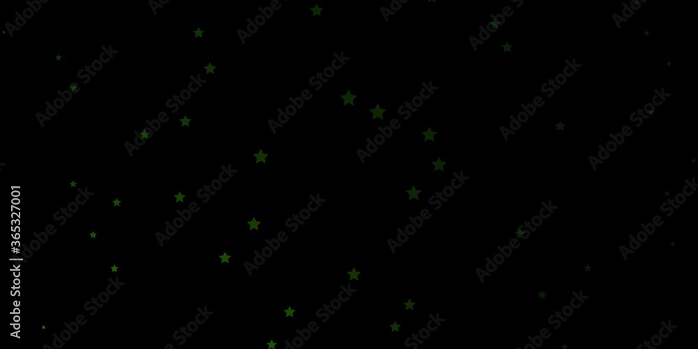 Dark Green vector texture with beautiful stars. Decorative illustration with stars on abstract template. Design for your business promotion. Dark Green vector texture with beautiful stars. Decorative illustration with stars on abstract template. Design for your business promotion.