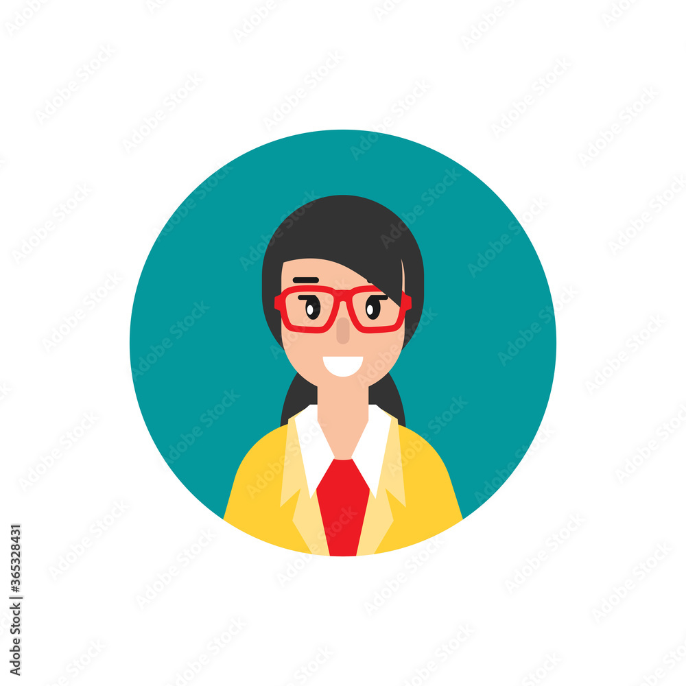 Teacher or tutor in blue circle. Internet learning. on-line distant education. Teacher or tutor in blue circle. Internet learning. on-line distant education.