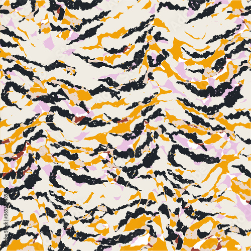 Cool Animal Mix Skin. Animal Skin Design Pattern.