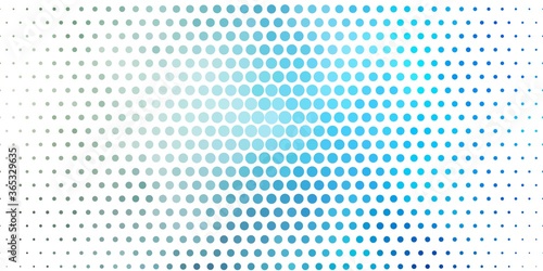 Light Blue, Yellow vector background with bubbles. Modern abstract illustration with colorful circle shapes. New template for a brand book.
