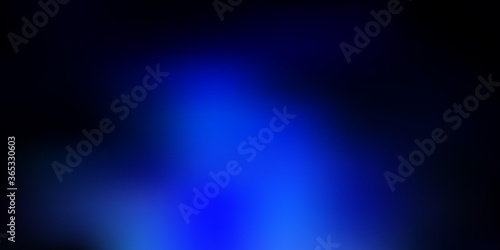Dark blue vector blur pattern.
