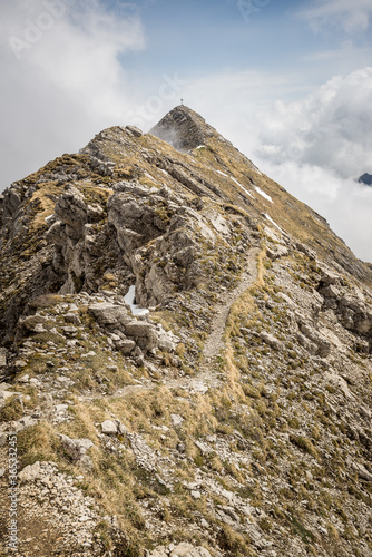 mountain peak in the mountains photo