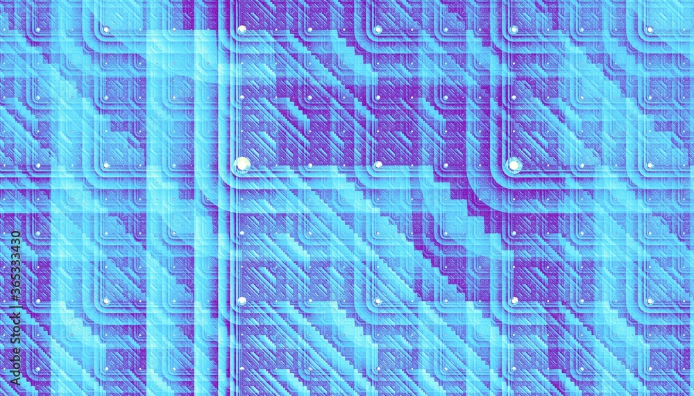 Abstract digital fractal pattern. Grunge futuristic texture.