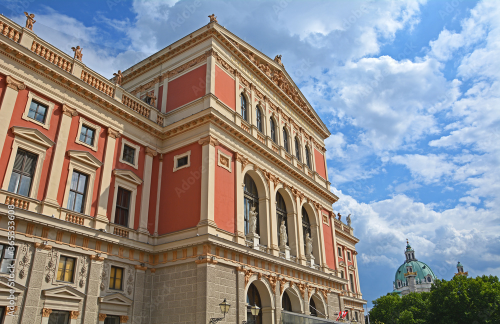 Musikverein Wien, erbaut von Theophil Hansen