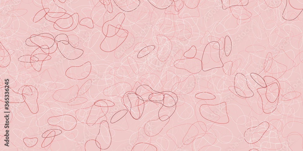 Light orange vector template with abstract forms. Light orange vector template with abstract forms.