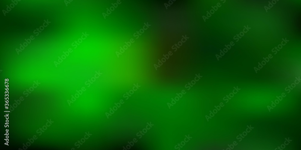 Dark green, yellow vector abstract blur layout. Dark green, yellow vector abstract blur layout.