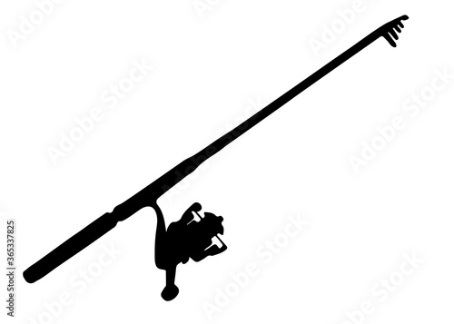 Fishing rod for fishing.