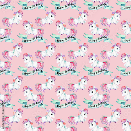Seamless watercolor pattern, jpg,12x12 inches © Anna