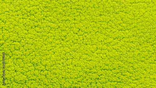 Green bath towel texture close up - high resolution photo