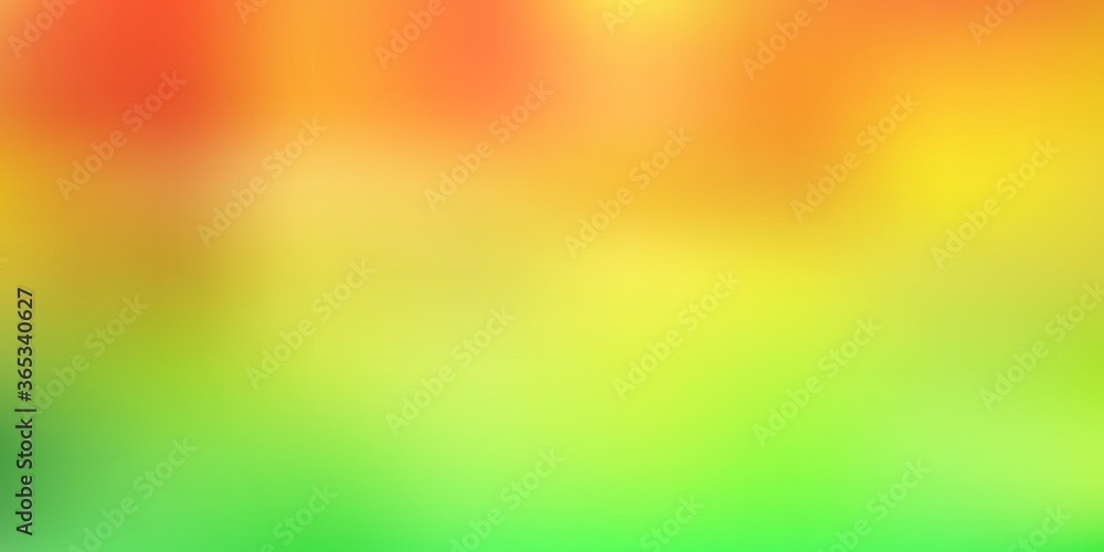 Obraz premium Light blue, yellow vector abstract blur texture.