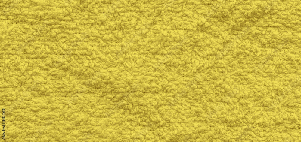 Obraz premium Yellow rag texture close up - high resolution photo