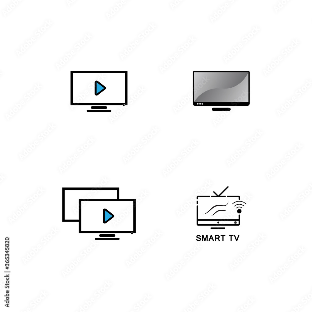 TV , LCD, LED, monitor icon vector illustration TV , LCD, LED, monitor icon vector illustration
