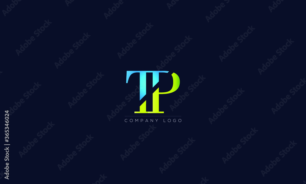 TP or PT letters Logo Alphabet Design Vector Symbol TP or PT letters Logo Alphabet Design Vector Symbol