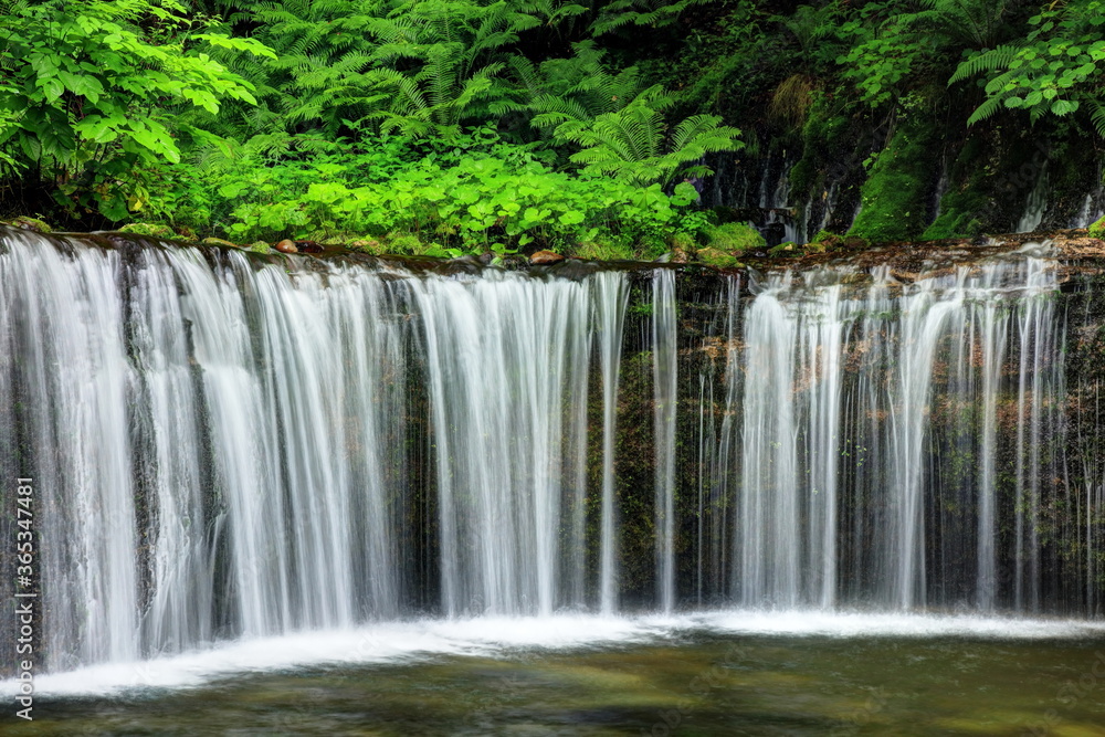 軽井沢　白糸の滝