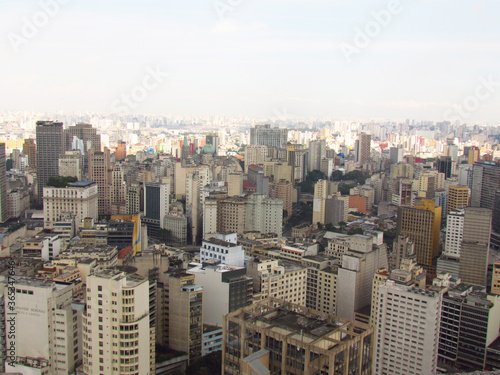 Vista urbana de S  o Paulo
