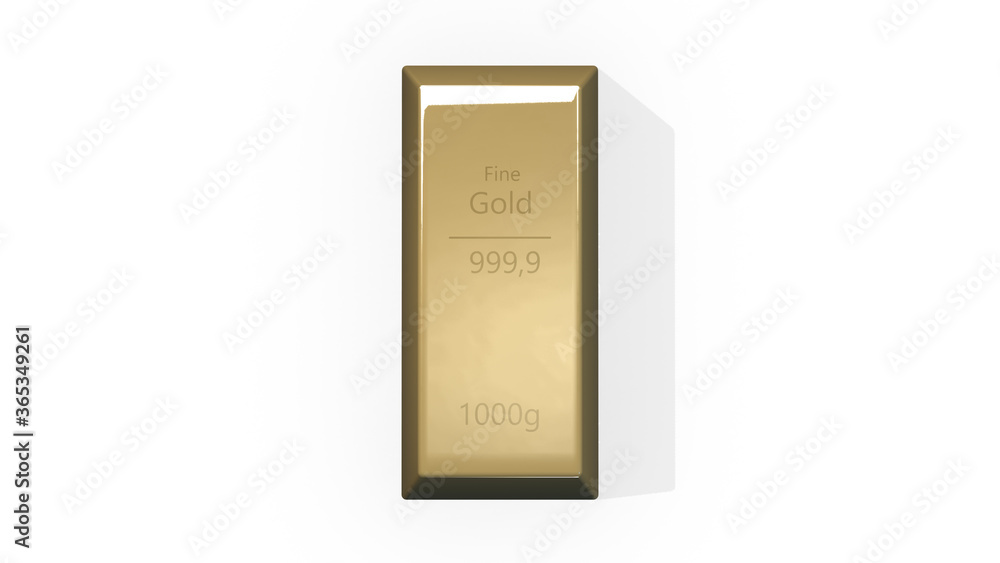 3d rendering of rich metal isolated on white background. 3d rendering of rich metal isolated on white background.