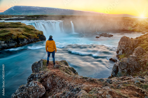 Beautiful landscape with ol...