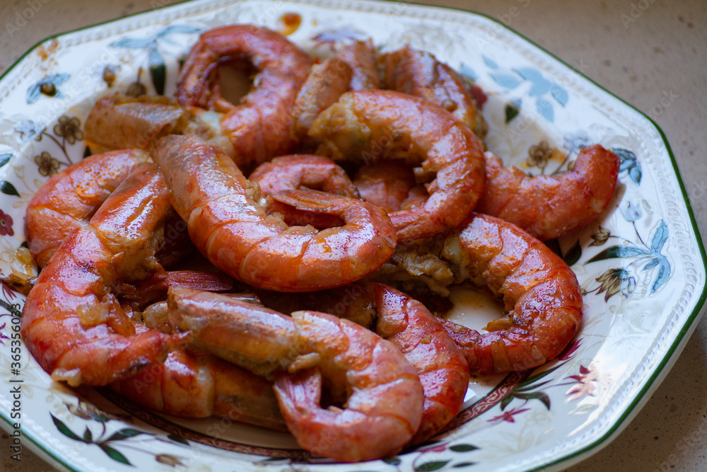 Gambones y Gambas fritas Gambones y Gambas fritas