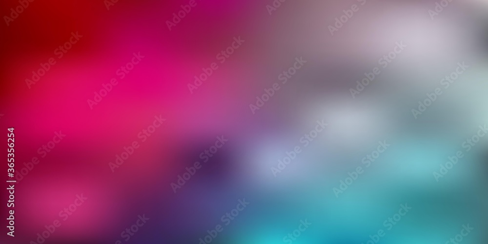 Light blue, red vector gradient blur background. Light blue, red vector gradient blur background.