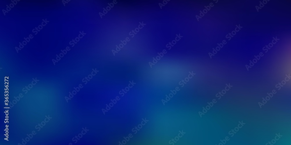 Dark pink, blue vector abstract blur texture.