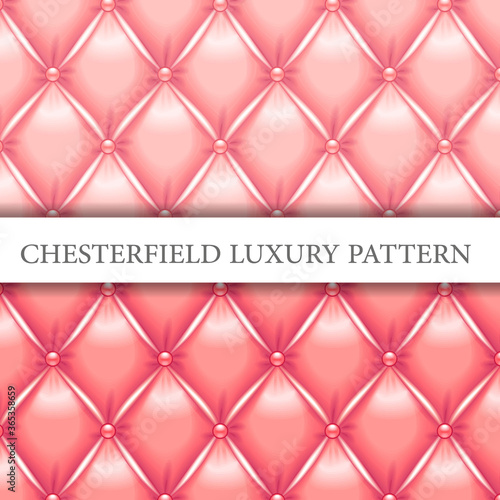 Chesterfield luxury shiny leather pattern