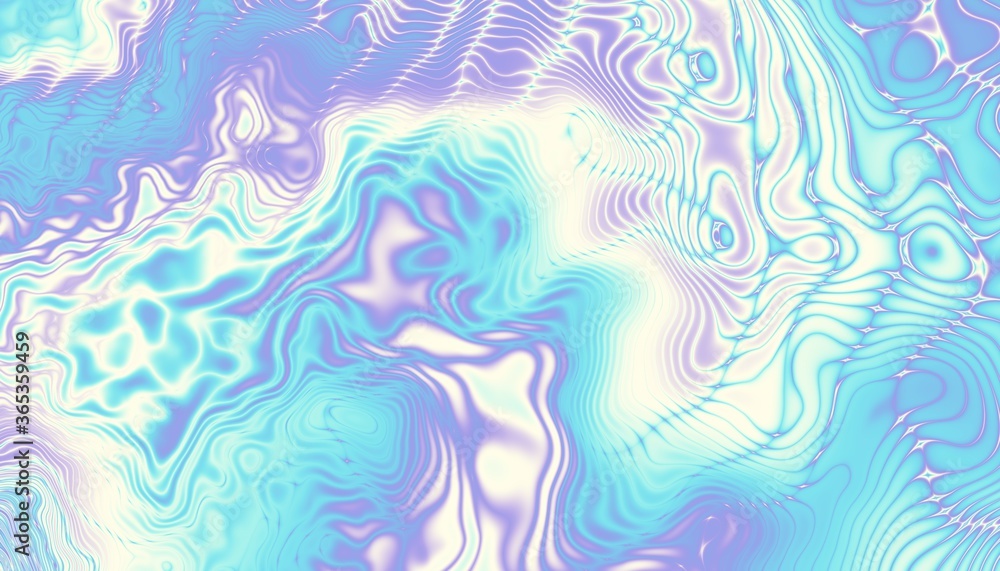 Wavy abstract futuristic background