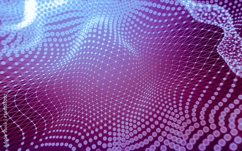 Abstract background. Molecules technology with polygonal shapes, connecting dots and lines. Connection structure. Big data visualization. Abstract background. Molecules technology with polygonal shapes, connecting dots and lines. Connection structure. Big data visualization.