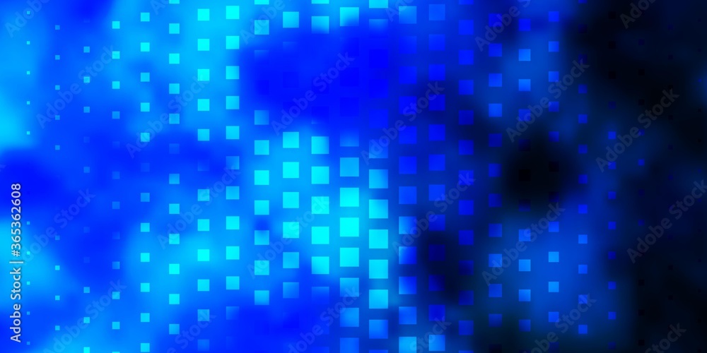 Light BLUE vector texture in rectangular style. Abstract gradient illustration with rectangles. Pattern for websites, landing pages.