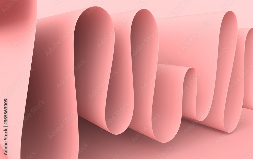 Modern paper art abstract background, 3d render paper waves. Realistic trendy craft style. Origami design template. Pastel colored wavy folds Modern paper art abstract background, 3d render paper waves. Realistic trendy craft style. Origami design template. Pastel colored wavy folds
