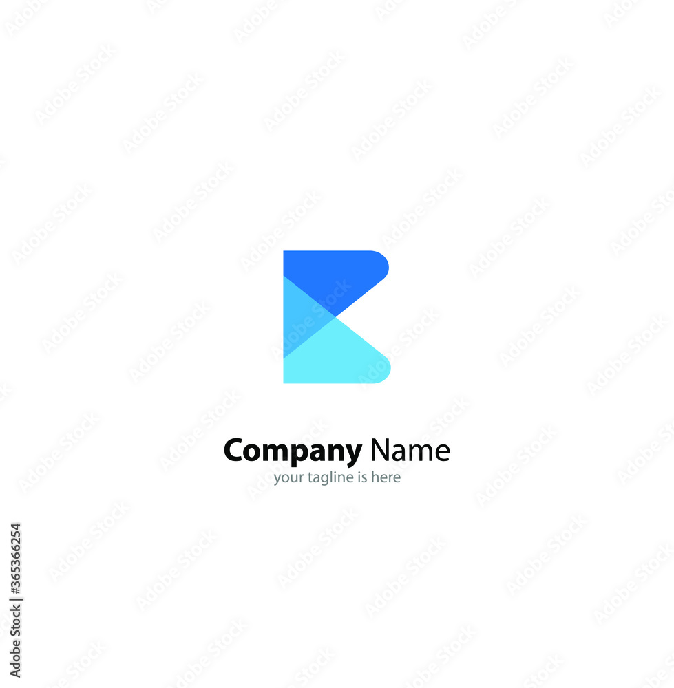the simple modern logo of letter b with white background the simple modern logo of letter b with white background