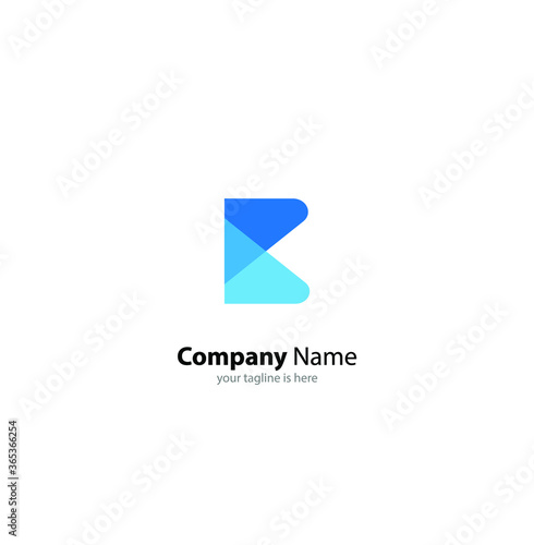 the simple modern logo of letter b with white background Free Download the simple modern logo of letter b with white background - GFXLoad