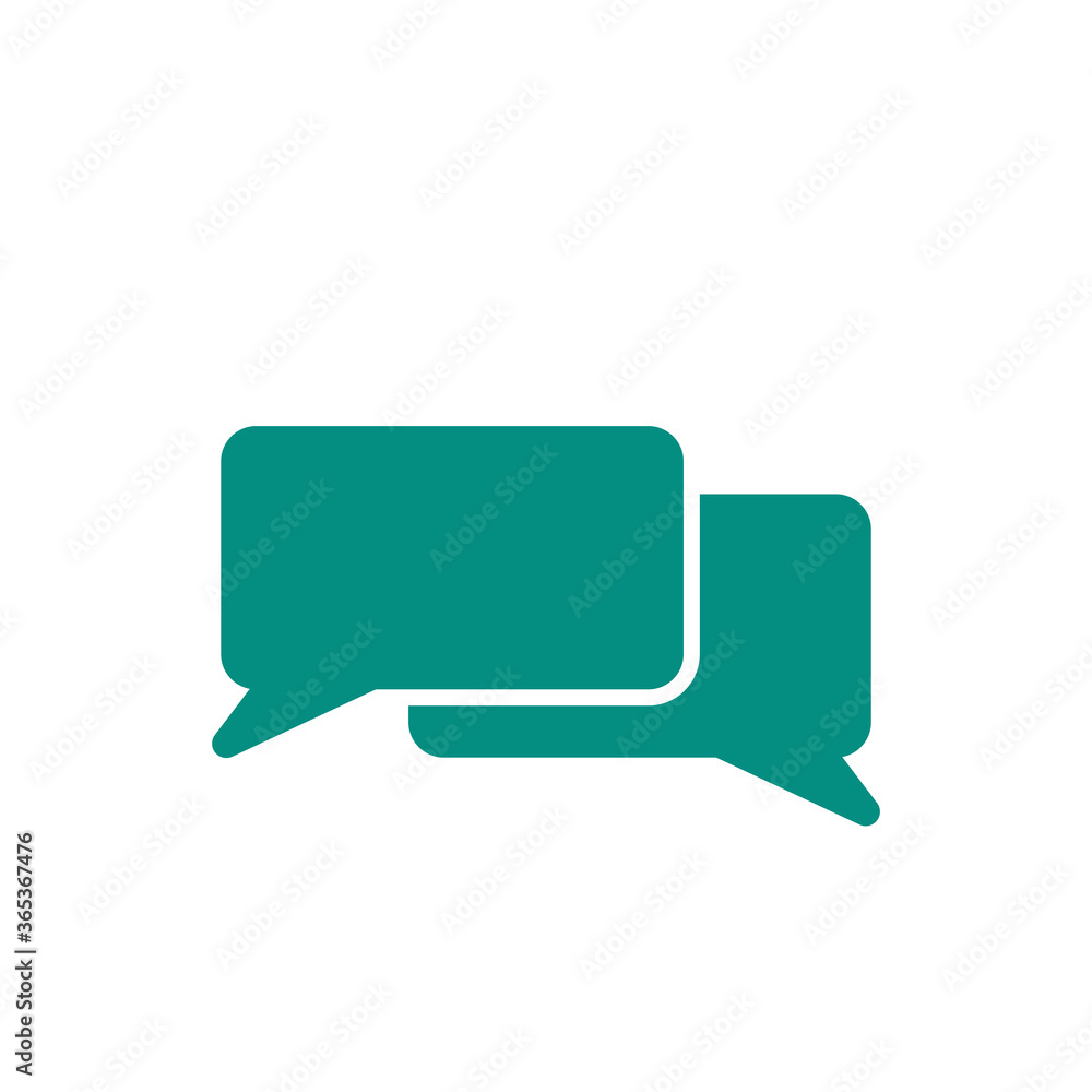 Bubble speech icon vector logo template Bubble speech icon vector logo template