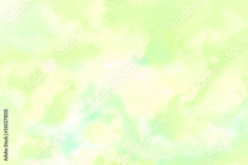 Watercolor abstract background light green 4689