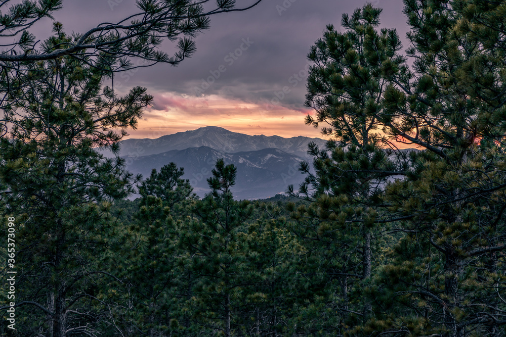 Mountain Sunset Bracket