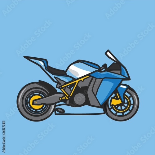 sports motorbike