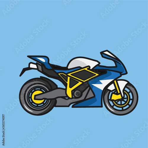 sports motorbike
